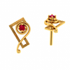 22KT (916) Yellow Gold Earring for Women