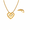 22KT (916) Yellow Gold Pendant for Women