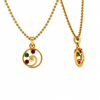 22KT (916) Yellow Gold Pendant for Women