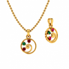 22KT (916) Yellow Gold Pendant for Women