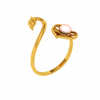 22KT (916) Yellow Gold Ring for Women