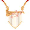 Leafy Sanai Style 22K Gold Necklace