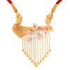 Leafy Sanai Style 22K Gold Necklace