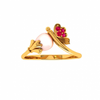 22KT (916) Yellow Gold Ring for Women