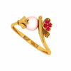 22KT (916) Yellow Gold Ring for Women