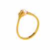 22KT (916) Yellow Gold Ring for Women