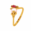 22KT (916) Yellow Gold Ring for Women