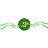 22k Om-shaped Gold Rakhi With Moon And Arrow Detail