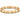 22KT (916) Yellow Gold  Statement Bold Geometric Link Design Bracelet for Men