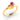22K gold ring with an intricately-detailed tulip on top  