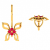 22KT (916) Yellow Gold Earring for Women