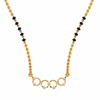 22KT (916) Yellow Gold Mangalsutra (Artificial Beaded) for Women