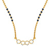 22KT (916) Yellow Gold Mangalsutra (artificial Beaded) For Women