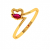 22KT (916) Yellow Gold Ring for Women