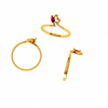 22KT (916) Yellow Gold Ring for Women