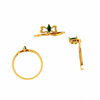 22KT (916) Yellow Gold Ring for Women