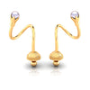 22K Gold Elegant Timeless & Sophisticated Design Drop Earrings