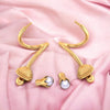 22K Gold Elegant Timeless & Sophisticated Design Drop Earrings