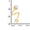 22K Gold Unique Radiant Star-Shaped Earrings for Women
