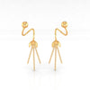 Lustrous 22K Gold Elegant & Timeless Design Drop Earrings for Women