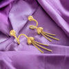 Lustrous 22K Gold Elegant & Timeless Design Drop Earrings for Women