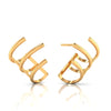 22K Gold Stunning Modern & Elegant Earcuffs for Women