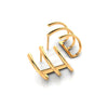22K Gold Stunning Modern & Elegant Earcuffs for Women