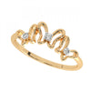 22KT (916) Yellow Gold Ring for Women