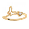 22KT (916) Yellow Gold Ring for Women