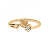 22KT (916) Yellow Gold Ring for Women