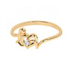 22KT (916) Yellow Gold Ring for Women