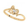 22KT (916) Yellow Gold Ring for Women