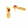 22KT (916) Yellow Gold Earrings for Women