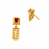 22KT (916) Yellow Gold Earrings for Women