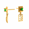 22KT (916) Yellow Gold Earrings for Women