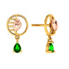 22KT (916)Yellow Gold Earrings for Women