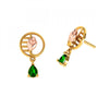 22KT (916)Yellow Gold Earrings for Women