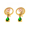 22KT (916)Yellow Gold Earrings for Women