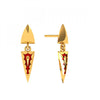 22KT (916) Yellow Gold Earrings for Women