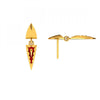 22KT (916) Yellow Gold Earrings for Women