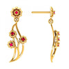 22KT (916) Yellow Gold Earrings for Women