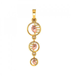 22KT (916) Yellow Gold Pendant For Women