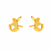 22KT (916) Yellow Gold Earring for Woman