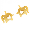 22KT (916) Yellow Gold Earring for Woman