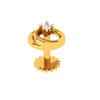 22KT Exclusive Gold Nose Ring With Impeccable Precision