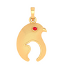 Finesse Fledgling Design 22K Gold Pendant for Girls