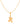 Symphonic Grace Of Yellow Gold Pendant For Women