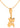 Symphonic Grace Of Yellow Gold Pendant For Women