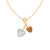 Dangling 22K Gold Love Locket Design