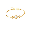 Encircling Grace of Gold Bracelet